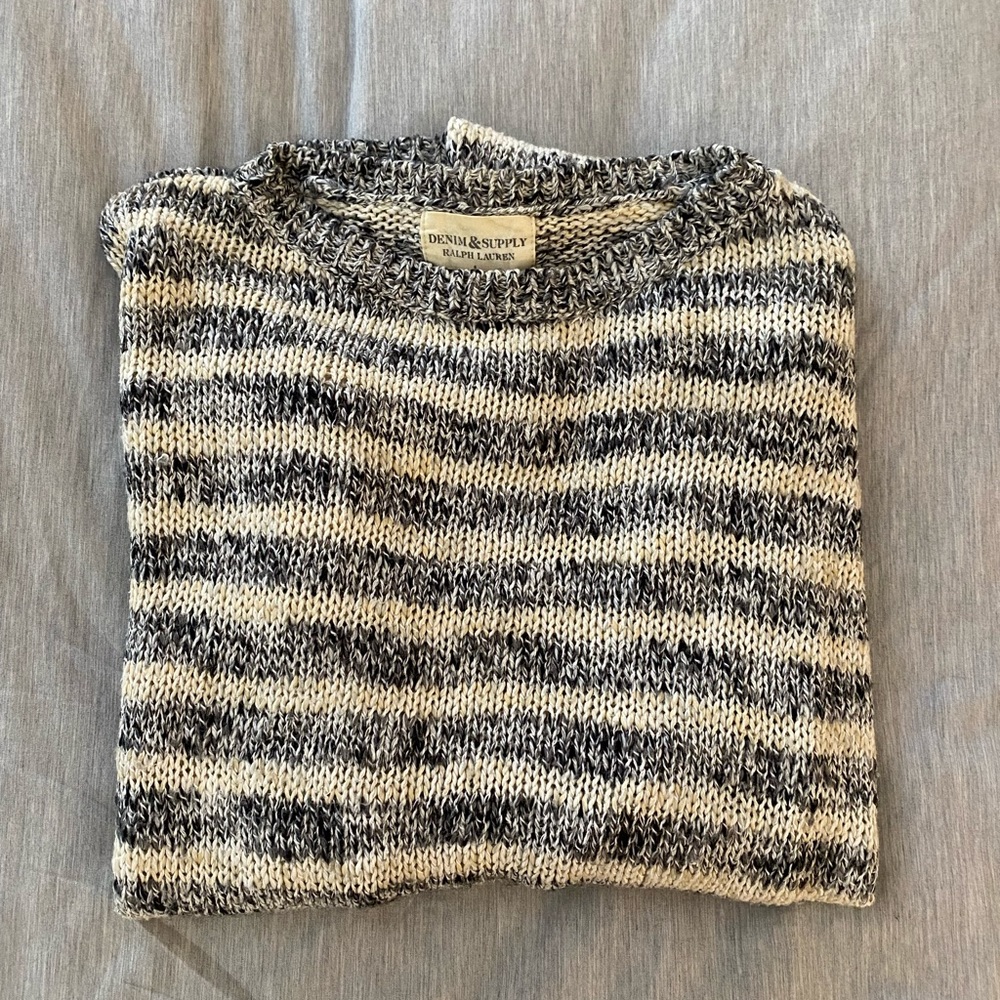 Ralph Lauren Denim & Supply knit sweater. M
